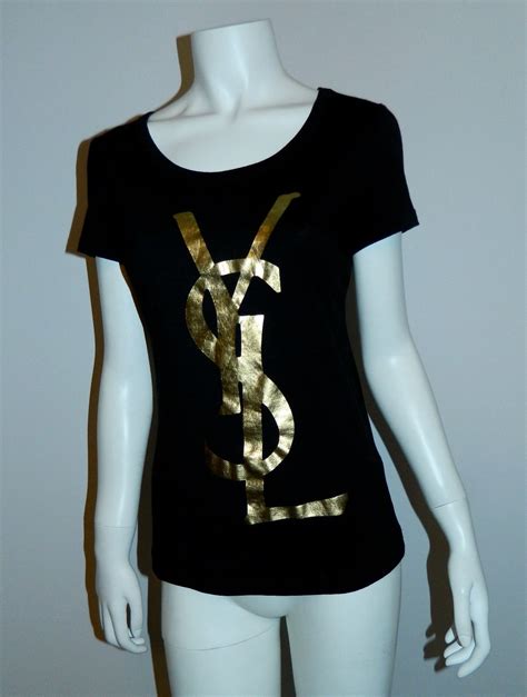 yves saint laurent t shirt damen logo